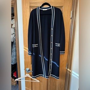 Mid length Tory Burch sweater size small